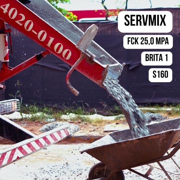 SERVMIX FCK 25,0 MPA | B.1 | S160